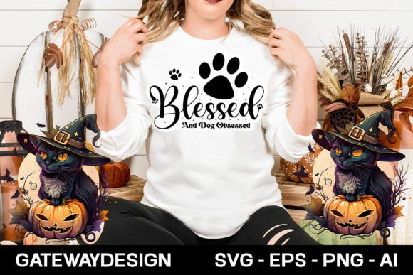 Blessed and Dog Obsessed Sticker Design Review