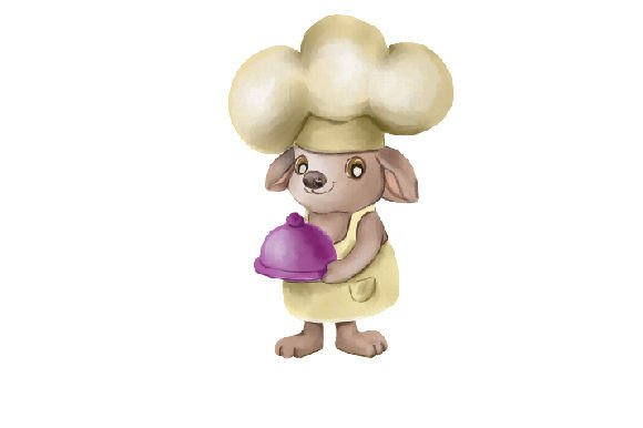 Cute Dog Chef Watercolor: A Real-World Embroidery Review