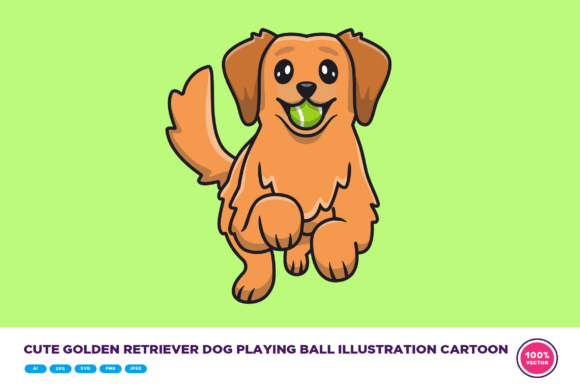 Cute Golden Retriever Dog Playing Ball – Hands-On Review