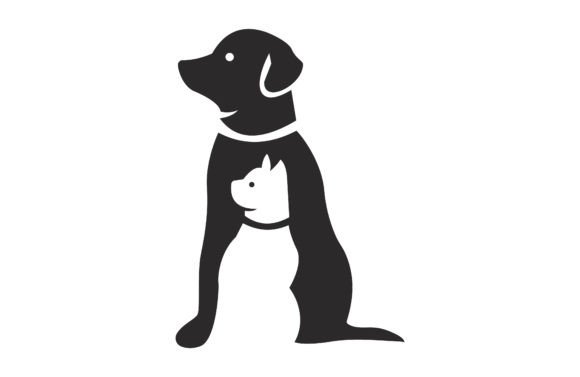 Dog and Cat Pet Logo Design