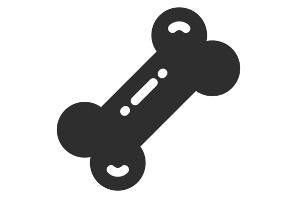Dog Bone Icon. Pet Treat Line Symbol