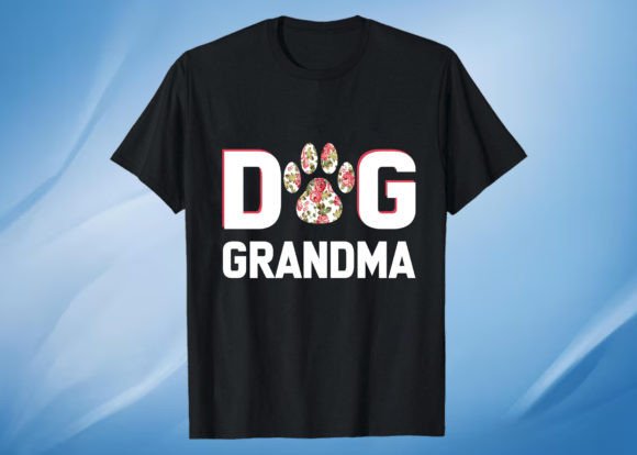 Dog Grandma T Shirt Design: An Embroidery Designer's Take