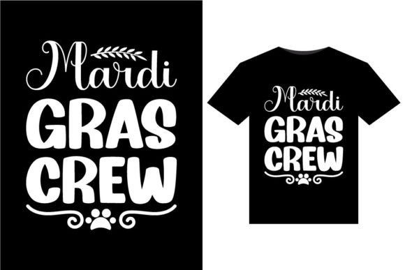 Mardi Gras Crew T-Shirts Design