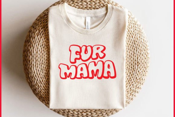 Retro Dog-Cat T-shirt Design, Fur Mama Review